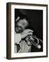 American Trumpeter Bobby Shew Playing at the Bell, Codicote, Hertfordshire, 19 May 1985-Denis Williams-Framed Photographic Print