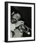 American Trumpeter Bobby Shew Playing at the Bell, Codicote, Hertfordshire, 19 May 1985-Denis Williams-Framed Photographic Print