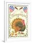 American Turkey, Knife and Fork-null-Framed Art Print