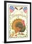 American Turkey, Knife and Fork-null-Framed Art Print