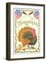 American Turkey, Knife and Fork-null-Framed Art Print