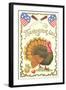 American Turkey, Knife and Fork-null-Framed Art Print