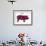 American US Cuts of Pork-robuart-Framed Art Print displayed on a wall