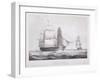 American Vessels No. 1, c.1845-Fitz Henry Lane-Framed Giclee Print