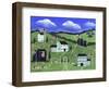 American Village-Cheryl Bartley-Framed Giclee Print