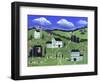 American Village-Cheryl Bartley-Framed Giclee Print