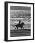 American Visitors Enjoying Horseback Riding on Rosarita Beach-Allan Grant-Framed Photographic Print