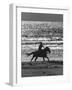 American Visitors Enjoying Horseback Riding on Rosarita Beach-Allan Grant-Framed Photographic Print