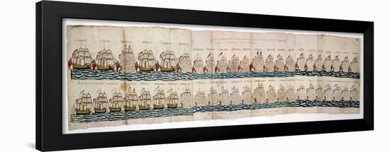 American War of Independence: Battle of Yorktown, 1781-null-Framed Giclee Print