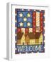 American Welcome Cottage-Cathy Horvath-Buchanan-Framed Giclee Print