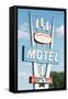 American West - 66 Motel-Philippe Hugonnard-Framed Stretched Canvas