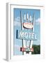 American West - 66 Motel-Philippe Hugonnard-Framed Photographic Print