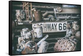 American West - Highway 66-Philippe Hugonnard-Framed Stretched Canvas