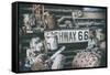 American West - Highway 66-Philippe Hugonnard-Framed Stretched Canvas