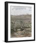 American West. Nineteenth Century. Mining Town of Leadville,.-Tarker-Framed Giclee Print