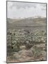 American West. Nineteenth Century. Mining Town of Leadville,.-Tarker-Mounted Giclee Print