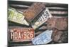 American West - US License Plates-Philippe Hugonnard-Mounted Photographic Print
