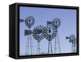 American Wind Power Center, Lubbock, Texas-Walter Bibikow-Framed Stretched Canvas
