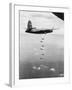 American World War II Planes Dropping Bombs-null-Framed Photographic Print