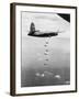 American World War II Planes Dropping Bombs-null-Framed Photographic Print