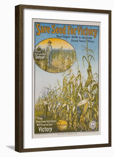 American World War One Poster-null-Framed Giclee Print