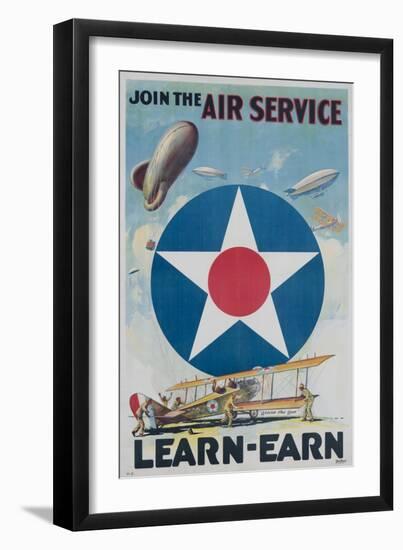 American World War One Poster-null-Framed Giclee Print