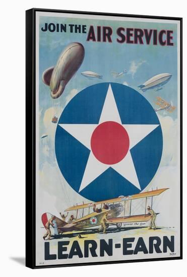 American World War One Poster-null-Framed Stretched Canvas