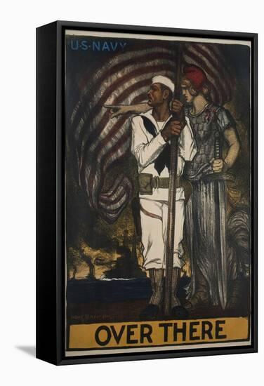 American World War One Poster-null-Framed Stretched Canvas