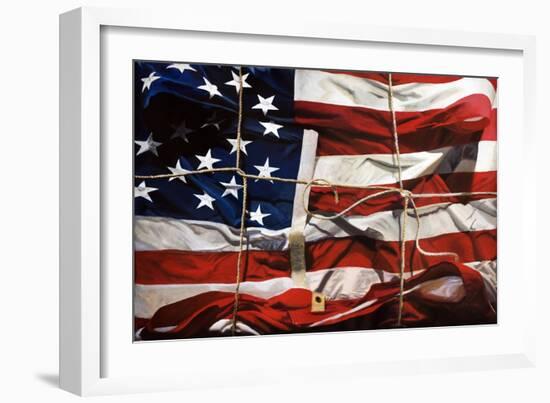 American Wrap-Roderick E. Stevens-Framed Giclee Print