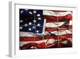 American Wrap-Roderick E. Stevens-Framed Giclee Print