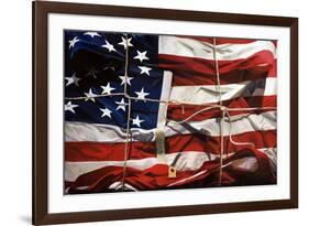 American Wrap-Roderick E. Stevens-Framed Giclee Print