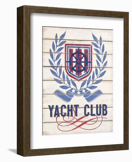 American Yacht-Sam Appleman-Framed Art Print