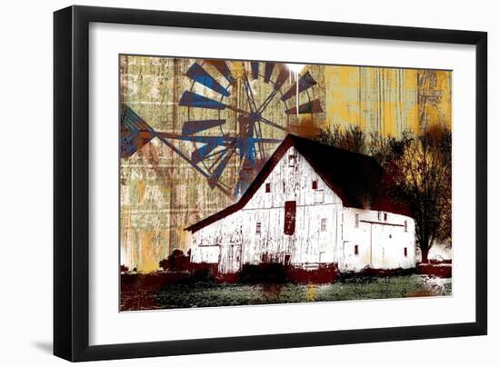 Americana 7-JB Hall-Framed Giclee Print