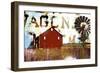 Americana 9-JB Hall-Framed Giclee Print