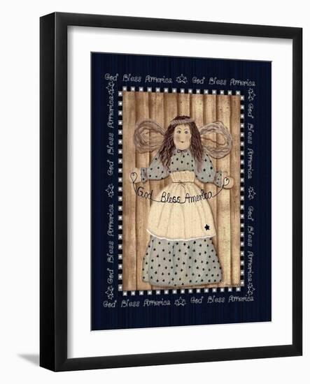 Americana Angel-Tina Nichols-Framed Giclee Print