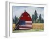 Americana Barn-Debbi Wetzel-Framed Giclee Print