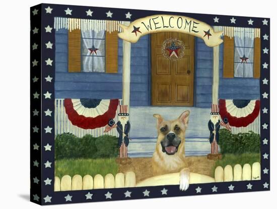 Americana Brinna-Tina Nichols-Stretched Canvas