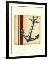 Americana Captain's Anchor-Ethan Harper-Framed Art Print