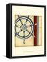 Americana Captain's Wheel-Ethan Harper-Framed Stretched Canvas