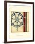 Americana Captain's Wheel-Ethan Harper-Framed Art Print