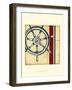 Americana Captain's Wheel-Ethan Harper-Framed Art Print