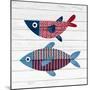 Americana Fish 2-Ann Bailey-Mounted Premium Giclee Print