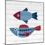 Americana Fish 4-Ann Bailey-Mounted Premium Giclee Print