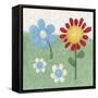 Americana Garden II-Beth Grove-Framed Stretched Canvas