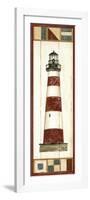 Americana Lighthouse I-Ethan Harper-Framed Art Print