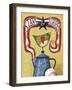 Americana Morning Coffee BB-Margaret Wilson-Framed Giclee Print