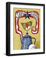 Americana Morning Coffee BB-Margaret Wilson-Framed Giclee Print