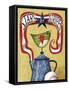 Americana Morning Coffee BB-Margaret Wilson-Framed Stretched Canvas