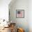 Americana Quilt IV-David Carter Brown-Framed Art Print displayed on a wall