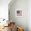 Americana Quilt IV-David Carter Brown-Framed Art Print displayed on a wall